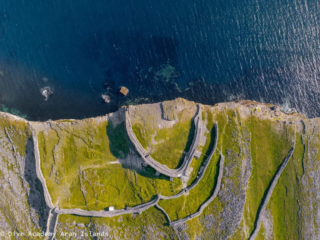 Aerial View, Coastline, Inishmore, Aran Islands, Co Galway