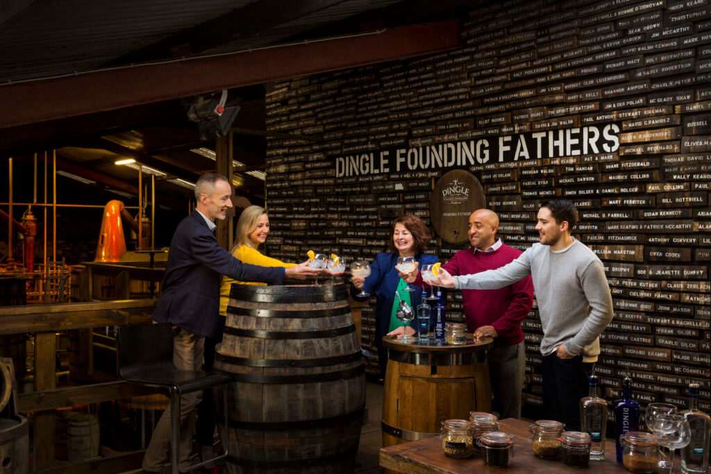 Delegates-in-Dingle-Gin-Distillery-Dingle-Co-Kerry-©-Failte-Ireland-and-Tourism-Ireland-1024x683