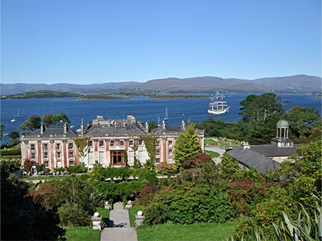Climb the 100 steps to see the incredible view of Bantry Bay and Whiddy Island in West Cork