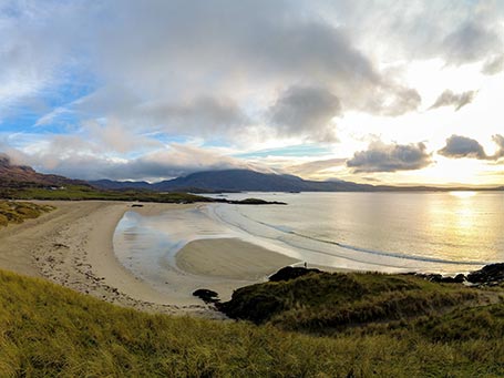 Getaway to the west, Sunset Beach in County Mayo, Ireland