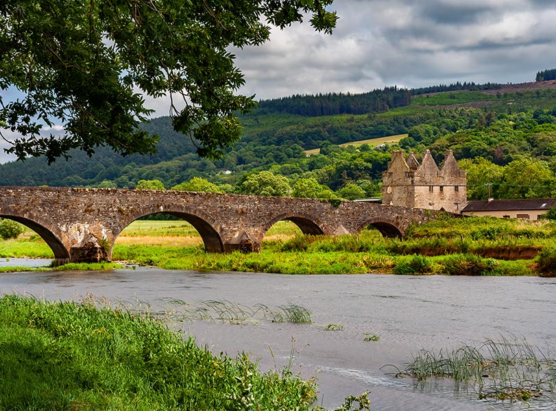 View of Sir Thomas Arched Bridge near Conmel in Tipperary