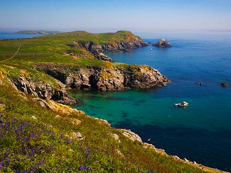 Beautiful Saltee Islands in County Wexford, Ireland