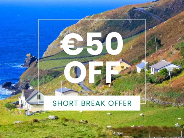 €50 off a short break holiday in September & October 2024 in Ireland