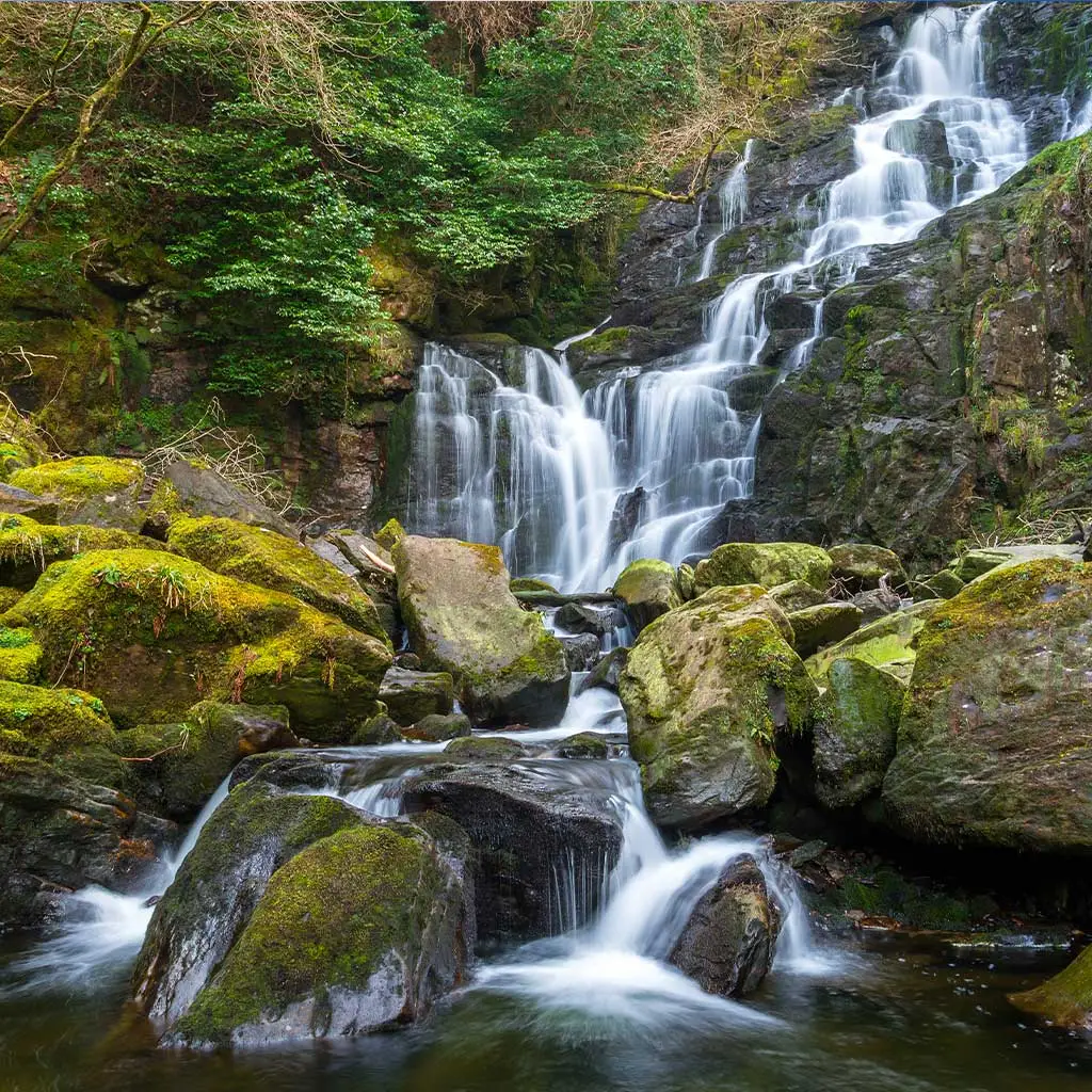 Torc waterfall in Killarney National Park in Kerry © Adobe Stock