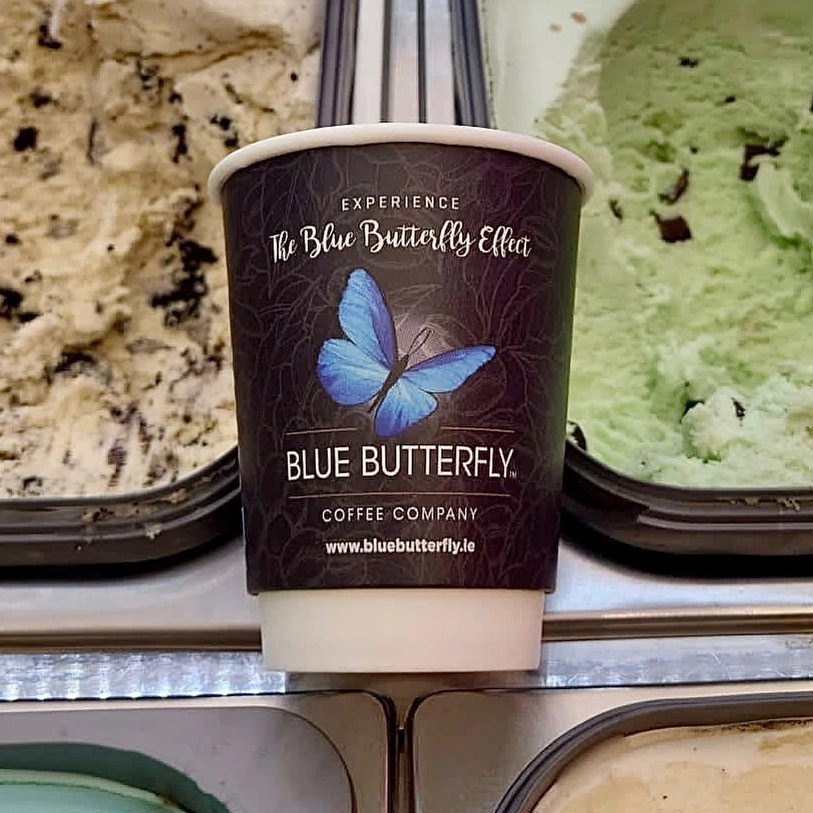 Kool Scoops of Dingle Blue Butterfly Organic Coffee