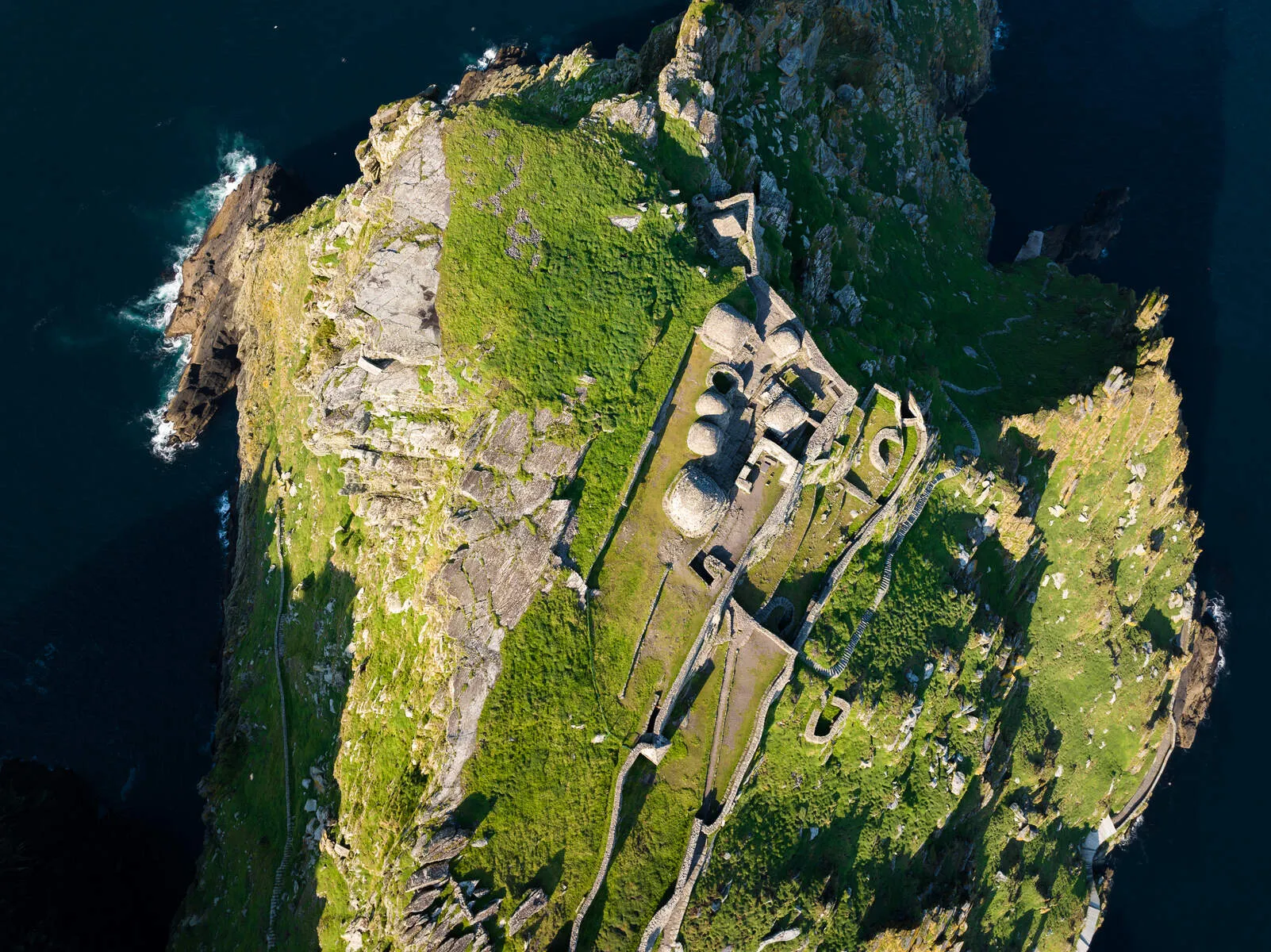 Aerial View, Skellig Michael, Monastery, Co Kerry