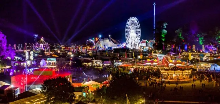 Electric Picnic Night View - Source Electric Picnic Facebook Page