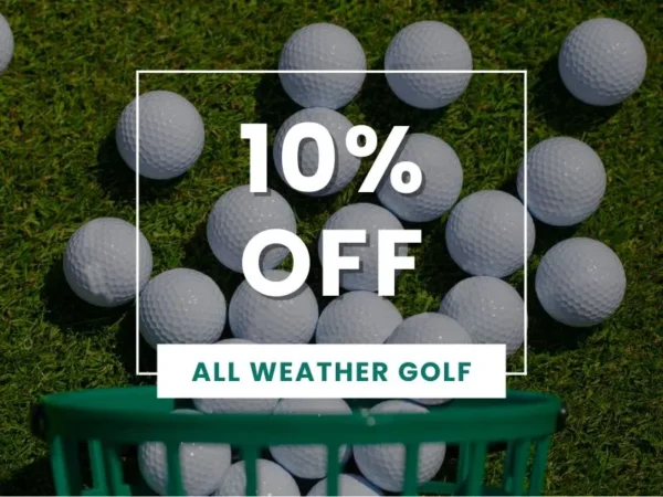 10% OFF for All Weather Golf in Dungarvan with Trident Holiday Homes