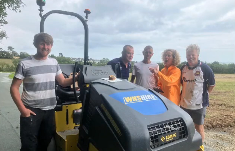 New Wicklow Trail - Team in action