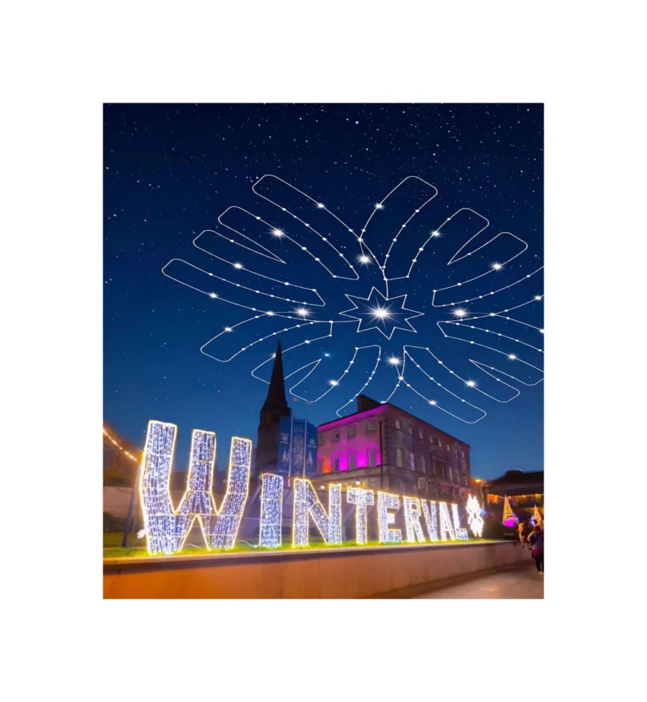 Winterval Sky Spectacular Drone Show - Courtesy Winterval.ie
