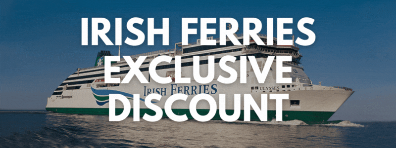 Irish Ferries Exclusive Discount GIF