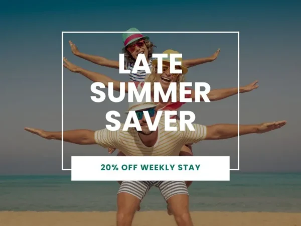 Late Summer Saver - 20% Off