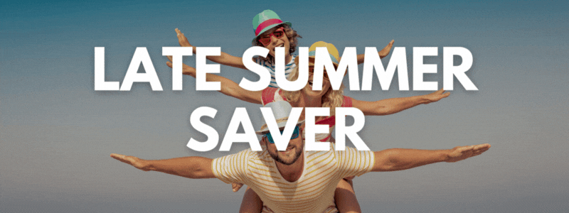 Late Summer Saver 20% Off GIF
