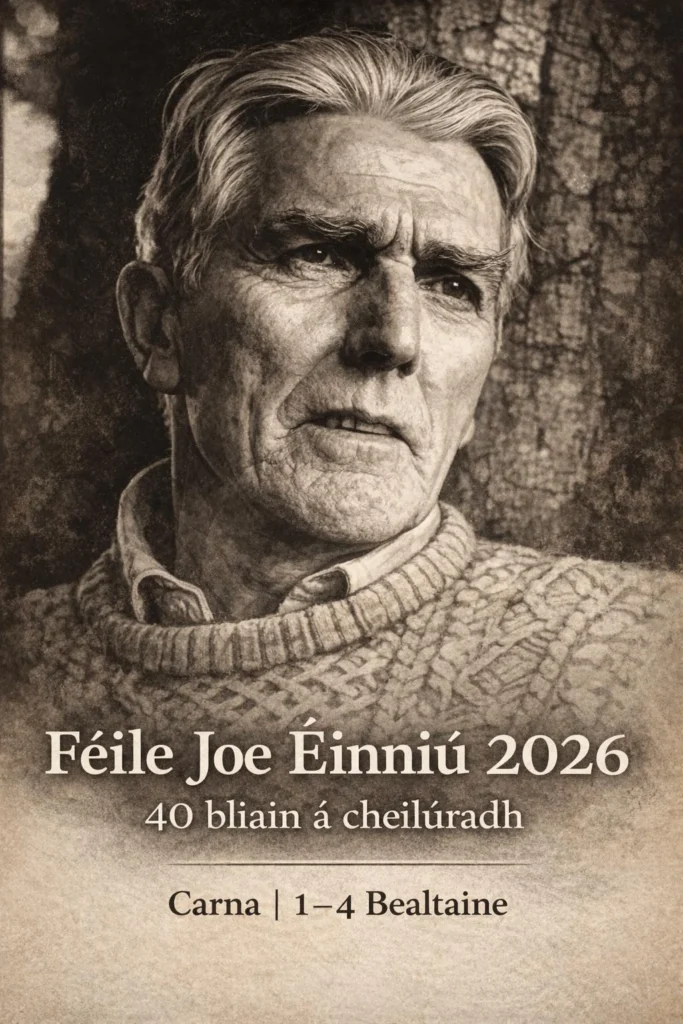 Féile Joe Éinniú Joe Heaney Festival - Source Féile Joe Éinniú Joe Heaney Festival Facebook Page