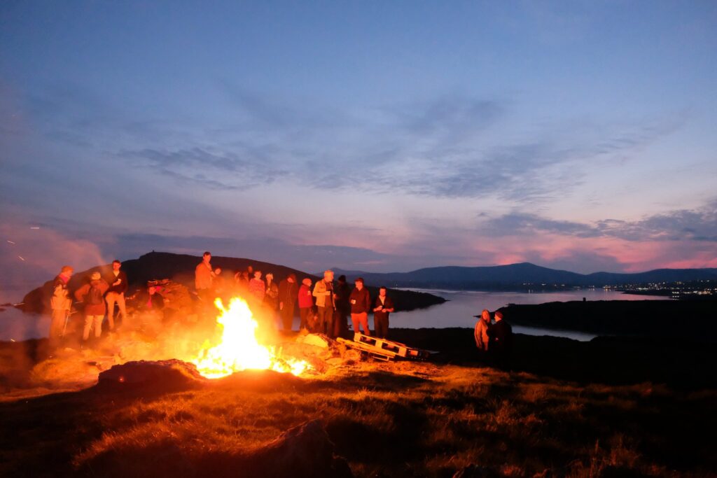 Feile Na Bealtaine Fire - Source Feile Na Bealtaine