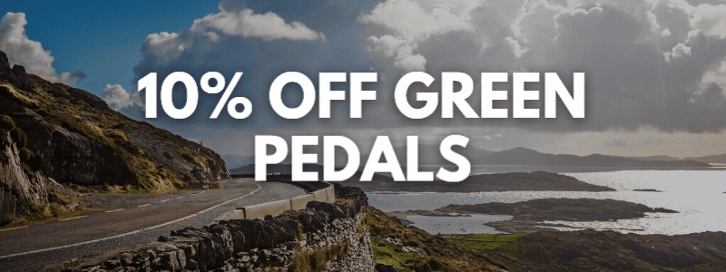 10% OFF GREEN PEDALS e-bike rentals co. Kerry - Exclusive guest discount GIF