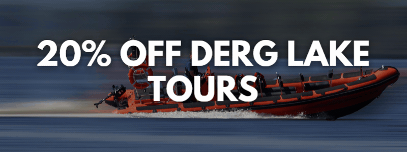 20% Off Derg Lake Tours for Old Court Holiday Homes Guests GIF