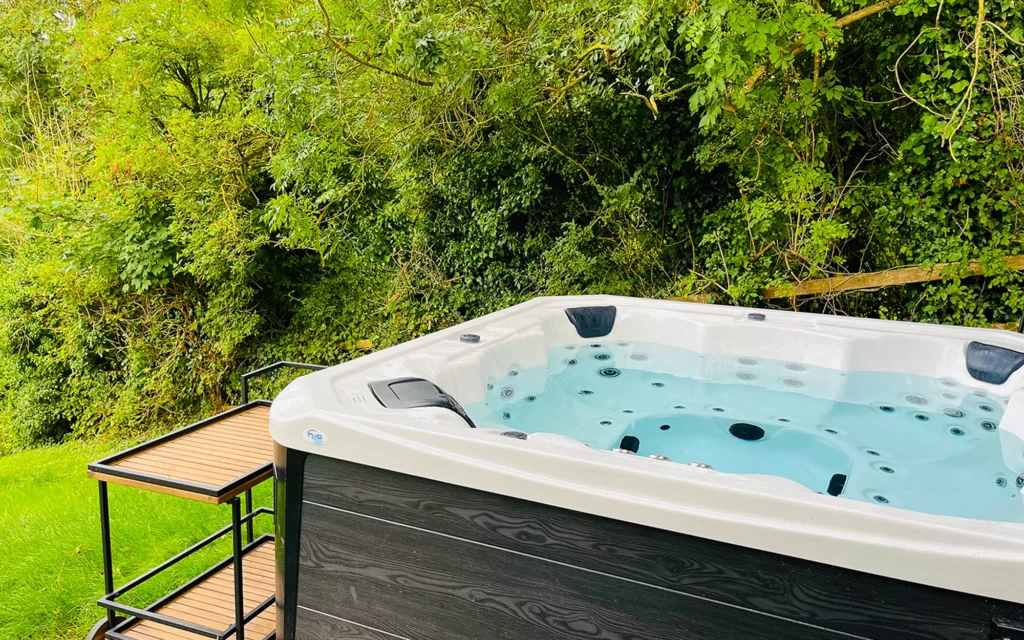 Hot Tube at River Lodge Ballyduff