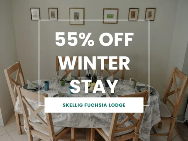 55% OFF Winter Stay Skellig Fuchsia Lodge