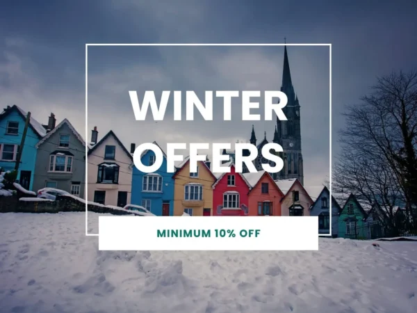 Winter Offers, Minimum 10% Off Selected Holiday Homes Across Ireland