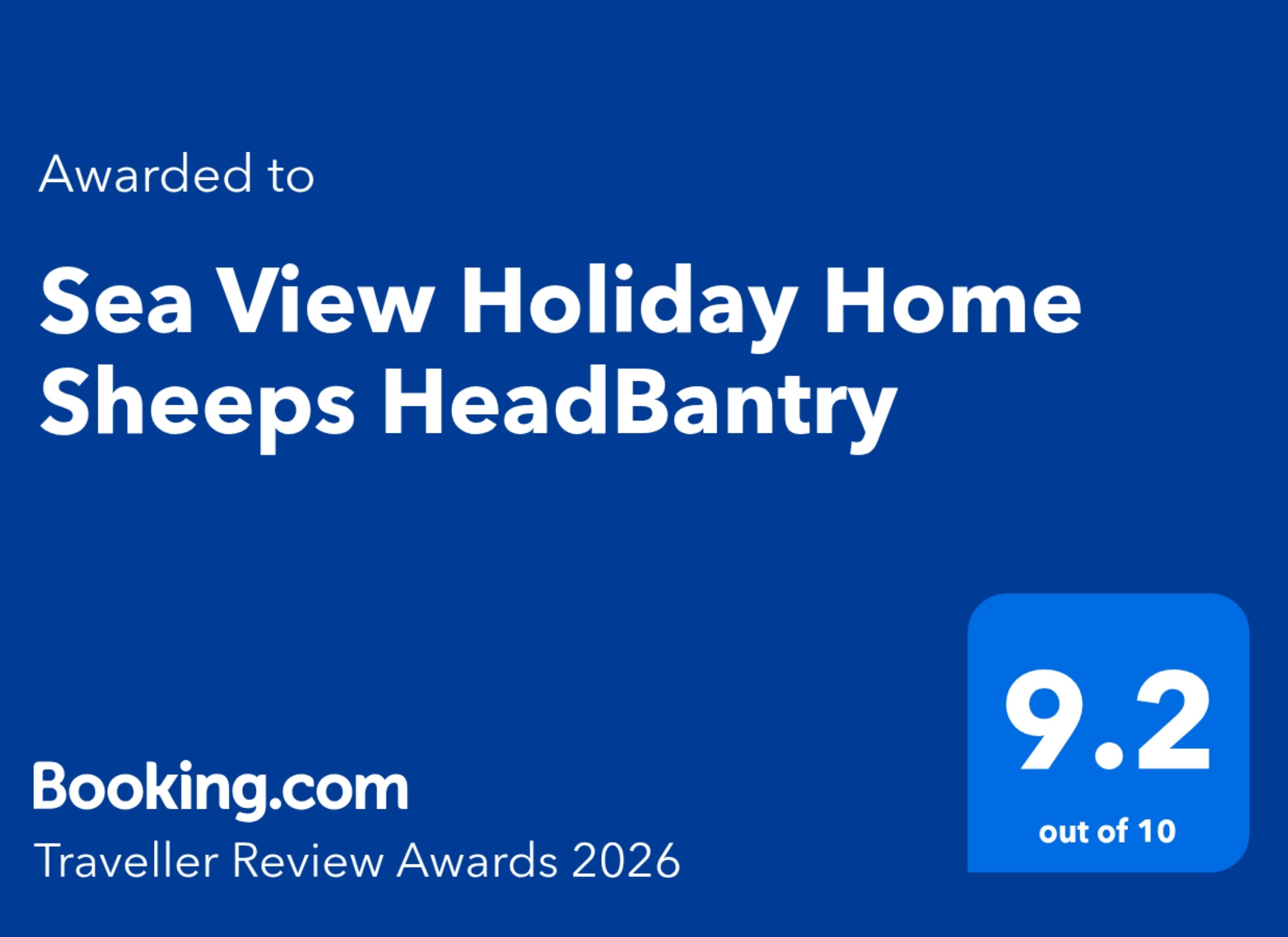 Sea View Holiday Home Sheeps Head Bantry - Booking.com Awards 2026 Sea View Holiday Home Sheeps Head Bantry - Booking.com Awards 2026