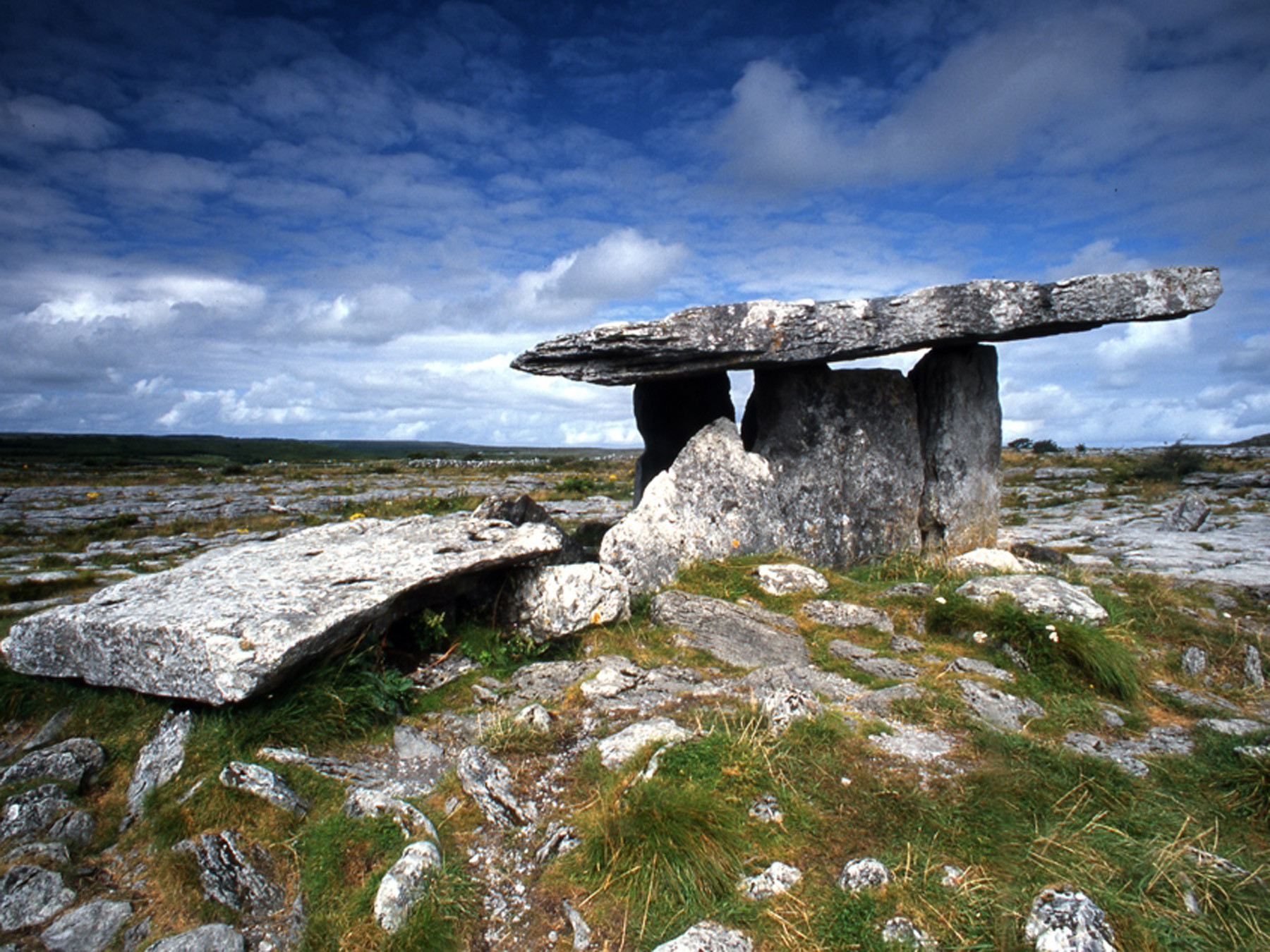 Poulnabrone Dolmen, The Burren, County Clare