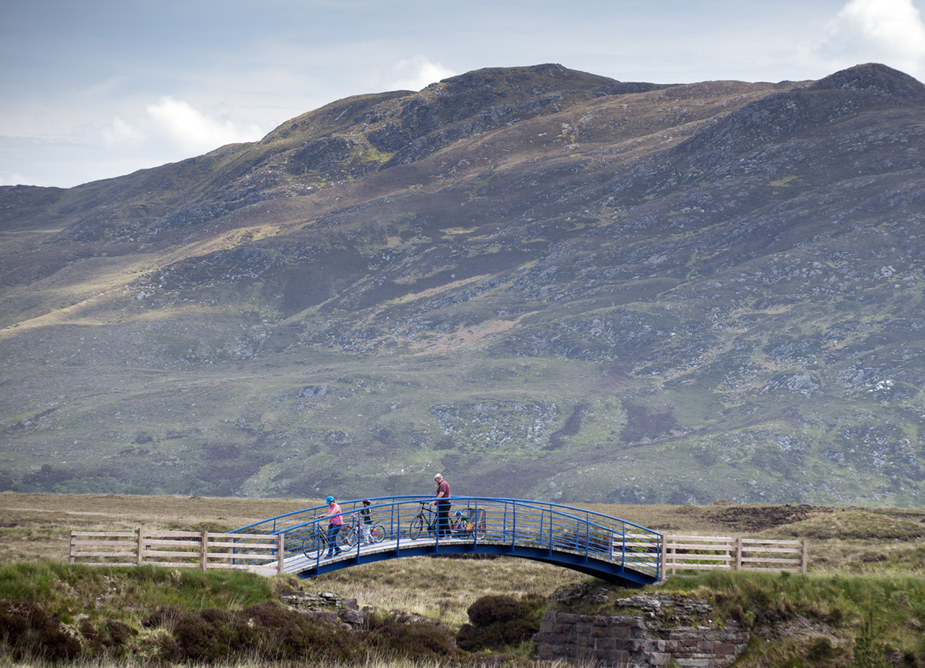 Views of the Great Western Greenway Westport to Achill Island County Mayo © Failte Ireland