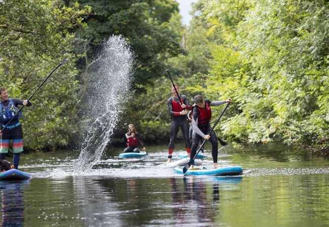 Paddle Boarding, Killaloe, DiscoverIrelandAdventure, County Clare, Ireland