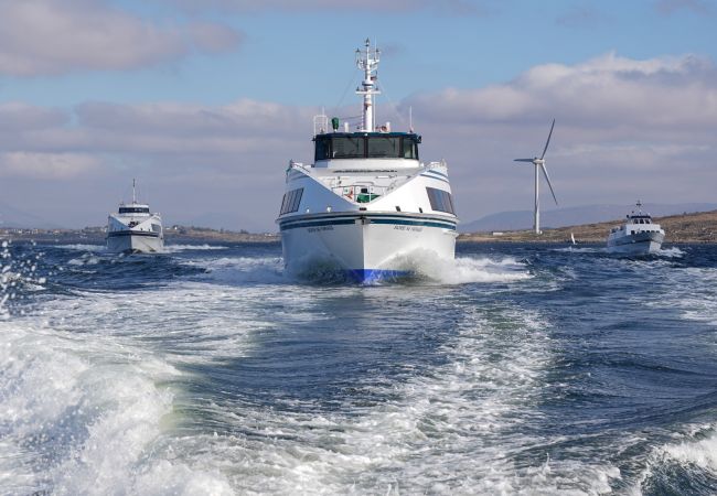 Aran Island Ferries Rossaveel Connemara Co Galway Boyd Challenger