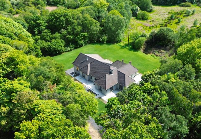 LoughConnHavenHolidayHomeAerialViewMainImage